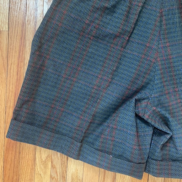 Vintage Corduroy Plaid Shorts - Picture 13 of 15